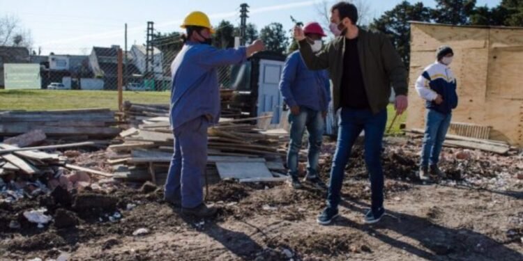 Hurlingham: Ya tiene fecha de inauguración el polideportivo que se construye en Villa Tesei.