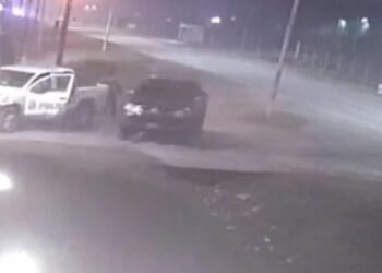 RUGBIER BALEADO POR POLICÍA EN MORENO.