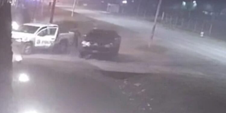 RUGBIER BALEADO POR POLICÍA EN MORENO.