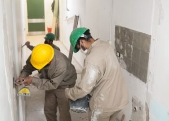 Renuevan la guardia del hospital Houssay en Vicente López.