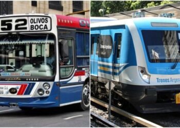 Colectivos y Trenes :Aumenta un 40% el transporte público en AMBA.
