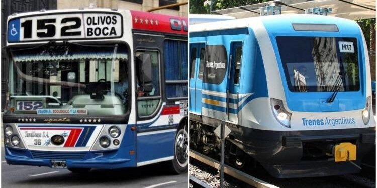 Colectivos y Trenes :Aumenta un 40% el transporte público en AMBA.