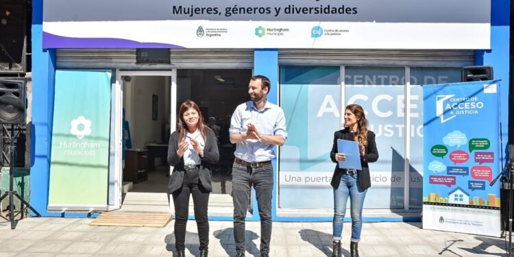 HURLINGHAM: APERTURA DEL CENTRO DE ACCESO A LA JUSTICIA EN WILLIAM  MORRIS.