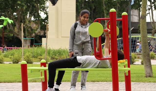 Totalmente renovada, se abrió la Plaza San Martín de Mattaldi en San Miguel.