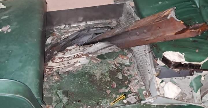 Parte de un riel atravesó un vagón y se le incrustó en la pierna a un pasajero en la línea ex Urquiza en Bella Vista.