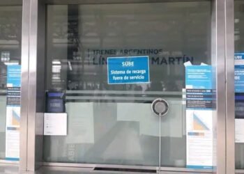 SUBE : SIGUE SIN SISTEMA EN ESTACIONES DE TRENES.