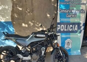 MORENO DETIENEN BANDA DE MOTOCHORROS.