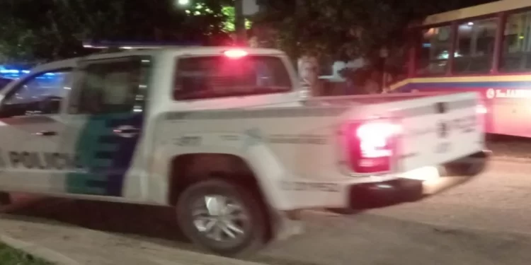 TRUJUY : GOLPEARON A UN CHOFER Y SE ROBARON UN BONDI DE LA LINEA LA PERLITA .