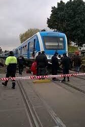 MERLO: LINEA   SARMIENTO ACCIDENTE FATAL.