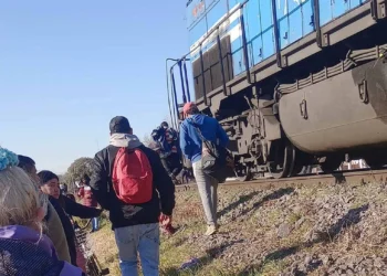 WILLIAM C MORRIS: UNA PERSONA SE ARROJO  BAJO EL TREN.