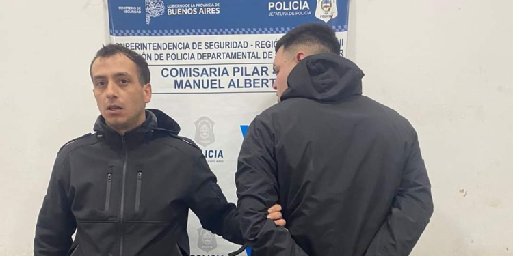 PILAR : DETUVIERON A UN PROFUGO DE LA JUSTICIA .