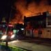 SAN MARTIN : BOMBEROS TERMINAN ELECTROCUTADOS.
