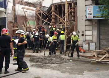 Murió un obrero al caer desde ocho metros en una obra en construcción en Floresta.