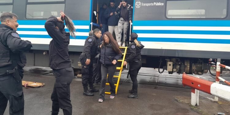 MERLO: TREN SARMIENTO EMBISTIÓ A UNA PERSONA.