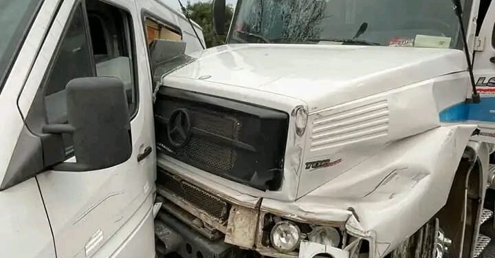 AUTOPISTA PANAMERICA CHOQUE EN CADENA.