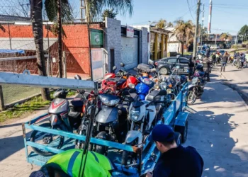 MORENO : INCAUTARON MAS DE 50 MOTOS