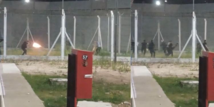 TRES INTERNOS DE LA CÁRCEL DE MERLO INGRESARON A LOS DUCTOS EN APARENTE FUGA Y FUERON REPRIMIDOS.