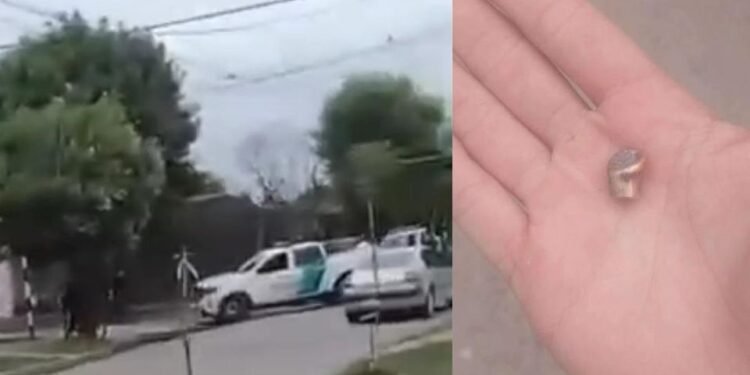 MERLO :TIROTEO EN LA PUERTA DE UN JARDÍN: LOS NIÑOS PERMANECIERON ENCERRADOS POR TEMOR A SALIR HERIDOS.