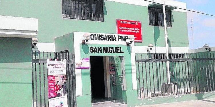 SAN MIGUEL : LA MATARON CON UNA LANZA .