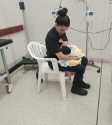  La Plata: Hallaron abandonado a un bebé de seis días de vida.