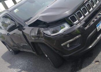 Cinematográfico asalto comando a financista a metros del Camino del Buen Ayre.