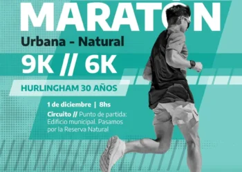 HURLINGHAM CUMPLE 30 AÑOS Y REALIZA UNA MARATHON FAMILIAR.