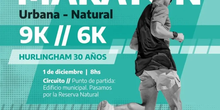 HURLINGHAM CUMPLE 30 AÑOS Y REALIZA UNA MARATHON FAMILIAR.