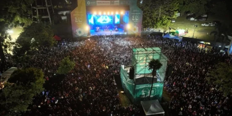 HURLINGHAM FESTEJO SUS 30 AÑOS DE MUNICIPIO .