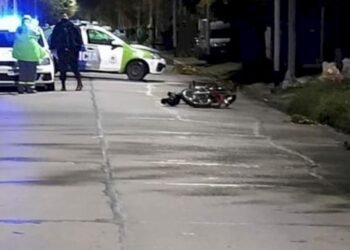 MORENO: Policía de la ciudad asesinó a motochorro que intentó robarle .
