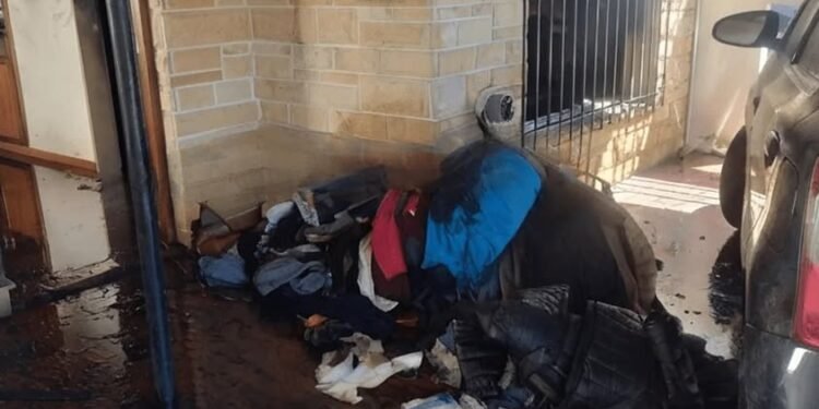 VILLA TESEI :JUBILADO PIERDE LA VIDA TRAS INCENDIO EN SU VIVIENDA .