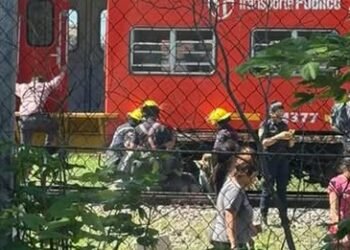 AHORA: TREN BELGRANO NORTE EMBESTIO A JOVEN DE 12 AÑOS EN ESTACION MANUEL ALBERTI .