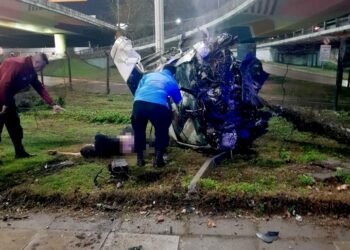 Impresionante accidente en Avenida  General Paz.