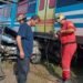 MERLO: TREN SARMINETO CHOCA A UN AUTO .