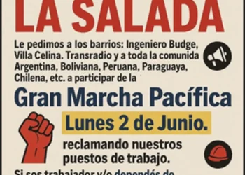 Corte total en Puente La Noria: más de 300 feriantes reclaman la apertura de La Salada.