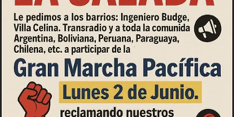 Corte total en Puente La Noria: más de 300 feriantes reclaman la apertura de La Salada.