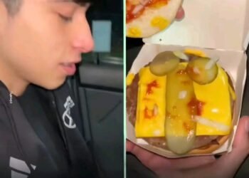 MORENO : FUE A LOCAL DE COMIDAS RAPIDAS Y SE BURLARON DE EL .