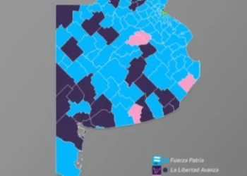 Cómo quedó el mapa de resultados de las elecciones 2025 en Buenos Aires, municipio por municipio, con un triunfo del Pj .
