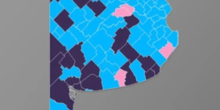 Cómo quedó el mapa de resultados de las elecciones 2025 en Buenos Aires, municipio por municipio, con un triunfo del Pj .