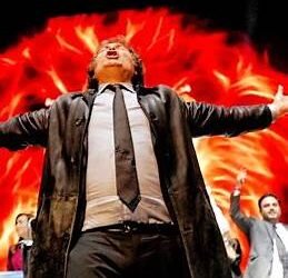 MILEI PRESENTO SU LIBRO LA CONSTRUCION DEL MILAGRO .