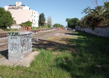Servicio limitado en la Línea San Martín por obras en zona de Hurlingham.