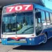 La línea 707 lleva tres días sin servicio por un paro de choferes y continúa la incertidumbre.