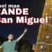 Papá Noel y los pesebres, protagonistas de las celebraciones navideñas en San Miguel.