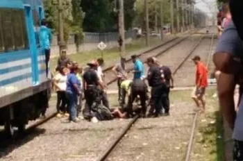 TREN ROCA GENERA PREOCUPACION POR ACCIDENTES.