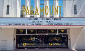 EL PALOMAR :REABRIO SUS PUERTAS EL TEATRO Y CINE PARAMOUNT
