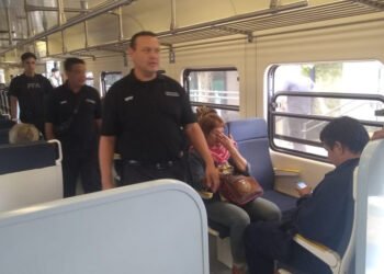 TRENES ARGENTINO IMPLEMENTO PATRULLAS PARA CONTROLAR LOS PASAJES .