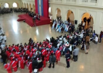 El Palomar Colegio Militar de la Nación recibe a alumnos de 4 grado.