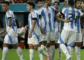 Argentina venció a Jordania y avanzó con puntaje perfecto.