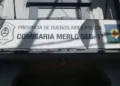 MERLO :MOTOCHORROS ROBAN A REPATIDOR DE PEDIDO YA .