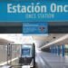 TREN SARMIENTO NO LLEGARA A ONCE POR 6 MESES POR OBRAS .