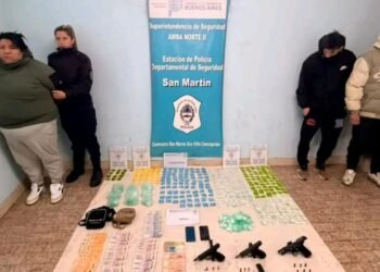 San Martín: cayó una banda investigada por un ataque a balazos y presuntos vínculos con el narcotráfico.